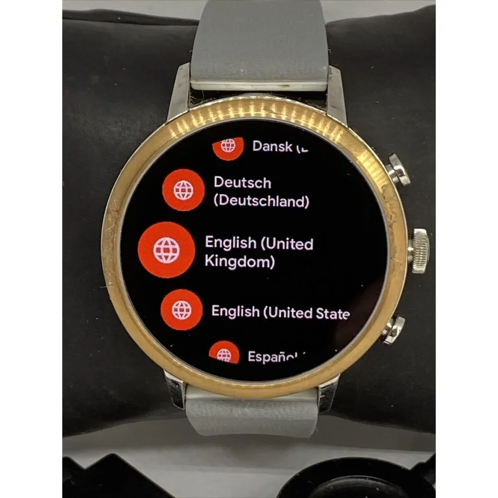 Fossil Gen 4 Authentic Genuine Digital Dial Smart Wrist Watch FTW6016 PD581 - Picture 2 of 12